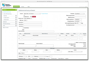 SQL-Ledger in der Version von Run my Accounts