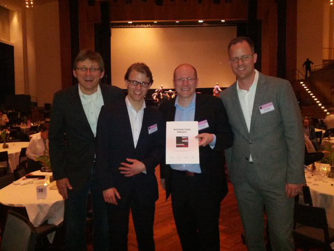 Run my Accounts mit Bronze am Best of Swiss Web Award