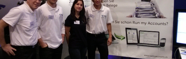 Run my Accounts Team an der Startupfair