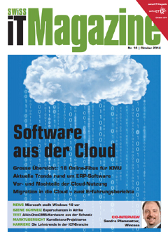 Swiss IT Magazin Nr. 10 2014