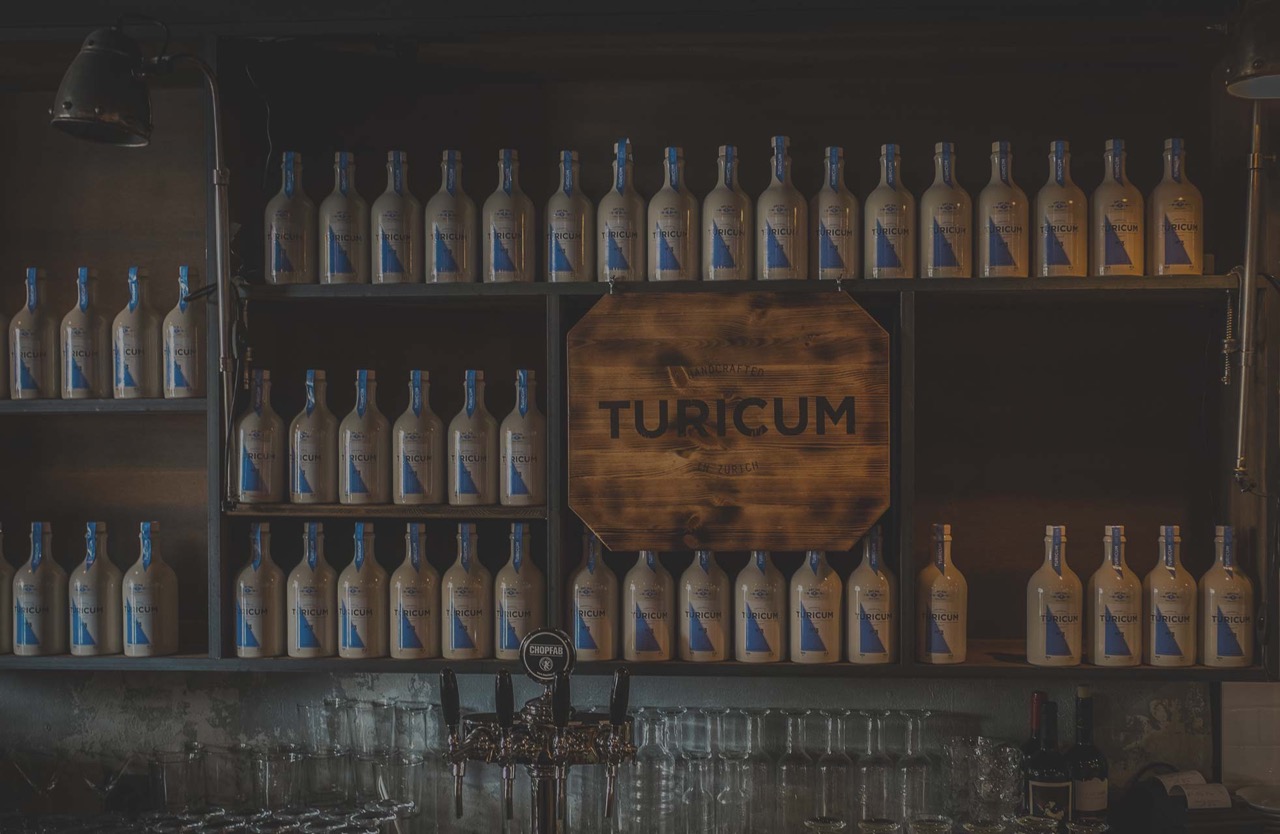 Die Schnapsidee mit dem Turicum Gin kam in der Milchbar