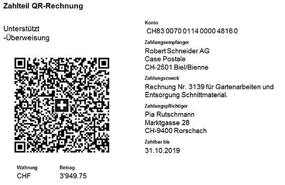 QR Rechnung