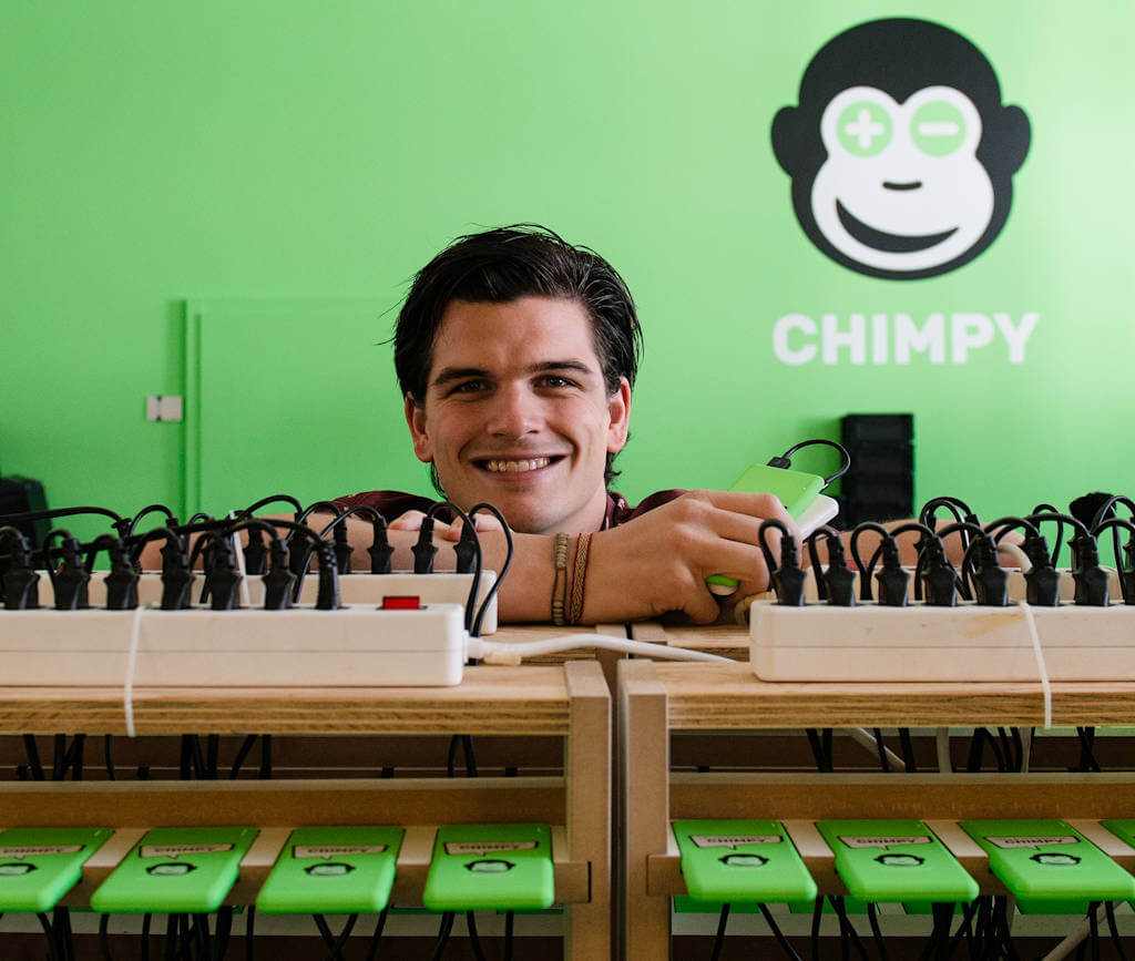 Treuhand Startup Chimpy Batterien