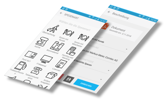 Spesen-App Online Buchhaltung