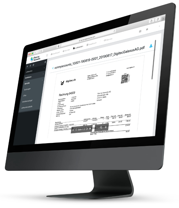 Lieferanten-Modul Online-Buchhaltungs-Software