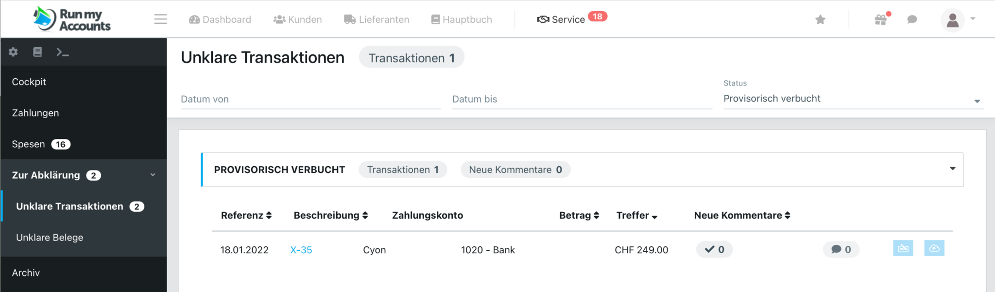 Unklare_Transaktionen_provisorisch verbucht