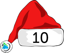 Kalender Türe 10 aktiv