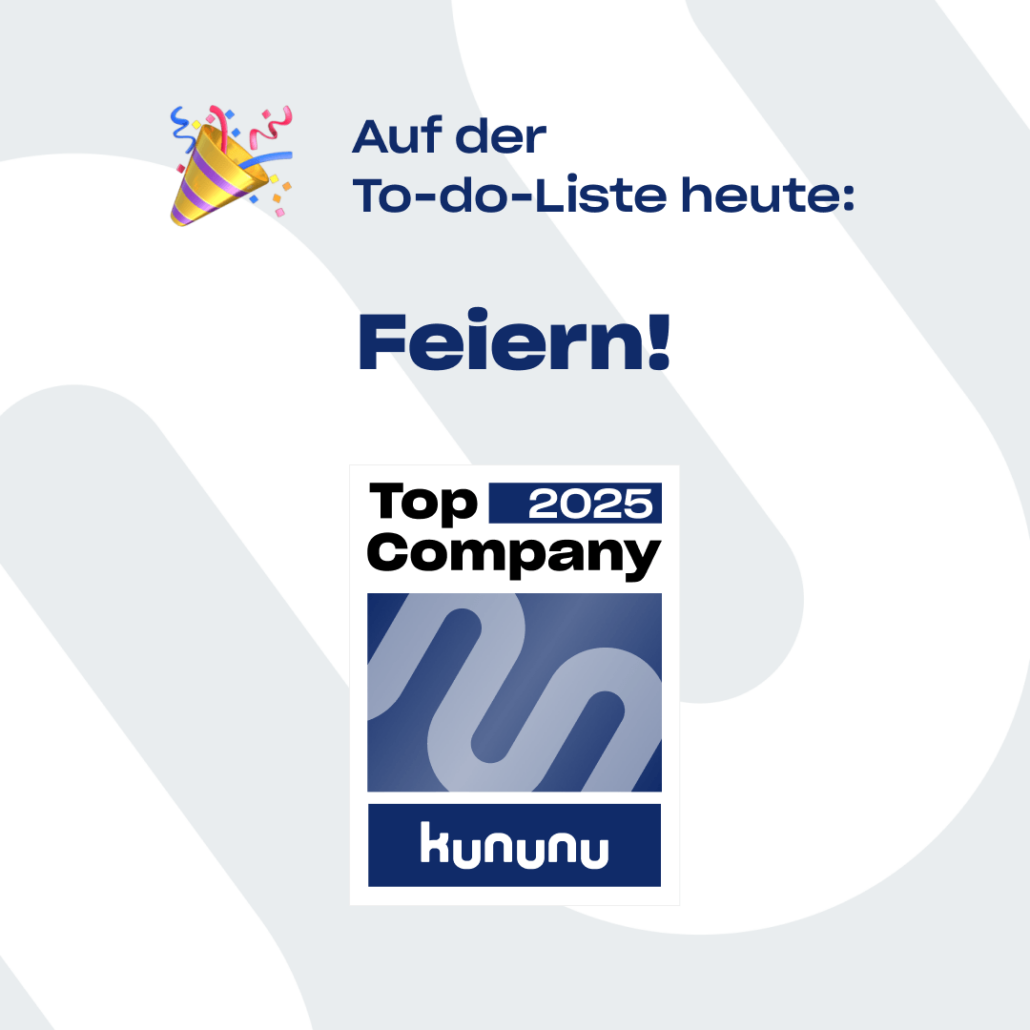 Run my Accounts erhält erneut kununu Top Company-Siegel 2025